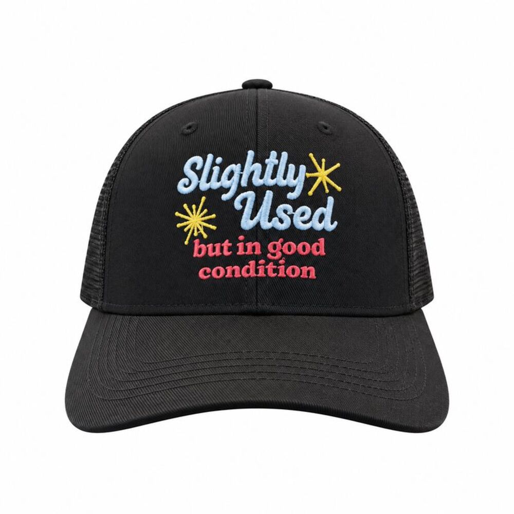 Slightly Used But In Good Condition Hat Funny Trucker Cap